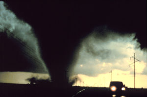 driving in tornado